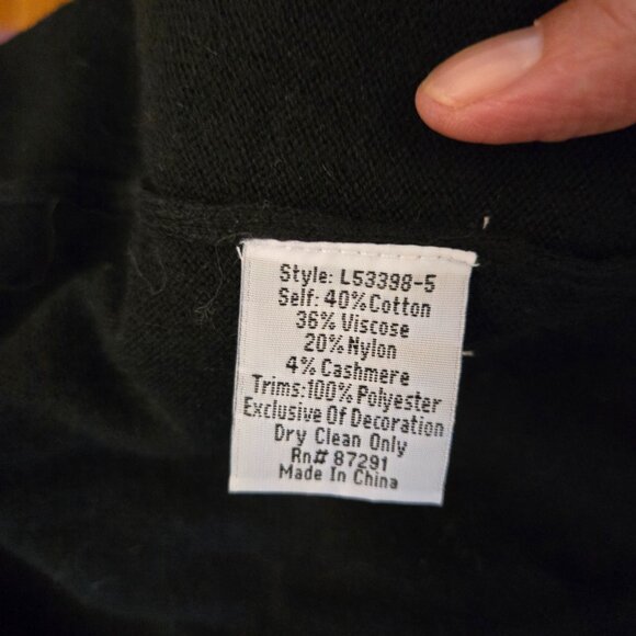 Johnny Was NWT Embroidered Fringe Cardigan - Picture 11 of 15